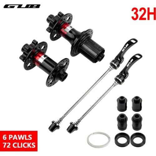 GUB FRONT REAR BICYCLE HUB MTB Bike Hub 32 Holes 4 Palin seal bearing HUB Mtb Disk Brake Hub 8-13 Speed Bike Parts