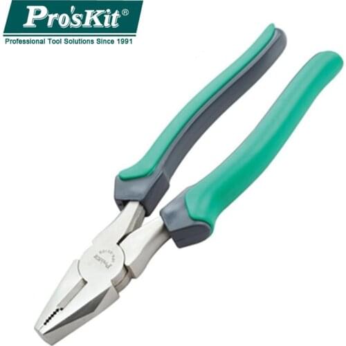 ProsKit Multi-Function Labor Saving Steel wire Cable Wire Side Oblique Cutter Cutting Nippers Electrician Pliers Repair Tools