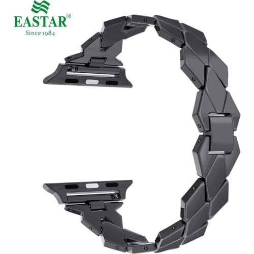 Black Rose Gold Stainless Steel band For Apple Watch series 1/2/3 42mm 38mm Bracelet strap for iwatch series 6 5 4 SE 40mm 44mm