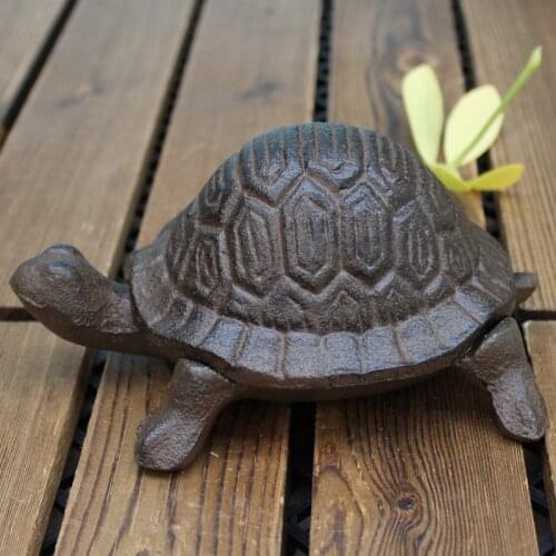 Key Safe Box European Cast Iron Storage Tank Creative Animal Style Hidden Holder Home Garden Decoration Ornaments