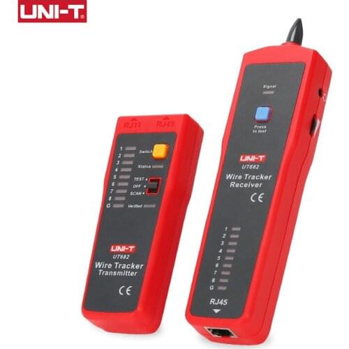 UNI-T UT682 Wire Tracker,Multifunctional Intelligent Finder,Tracks network lines,telephone lines,power cables,and coaxial lines