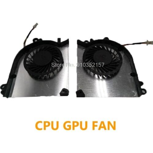 CPU GPU Fan For MSI WS60 GS60 2PC 2PE 2PL 2QD 6QE 6QC PAAD06015SL N293 N294 GP60 2PC WS60 2OJ 6QH 6QI 6QJ 7RJ PX60 6QE 6AK 16H2
