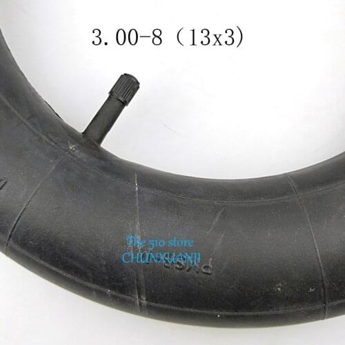 3.00-8 inner tire 3.25/3.00-8 3.25-8 13x3 universal inner tube for Gas and Electric Scooters Warehouse Vehicles Mini Motorcycle