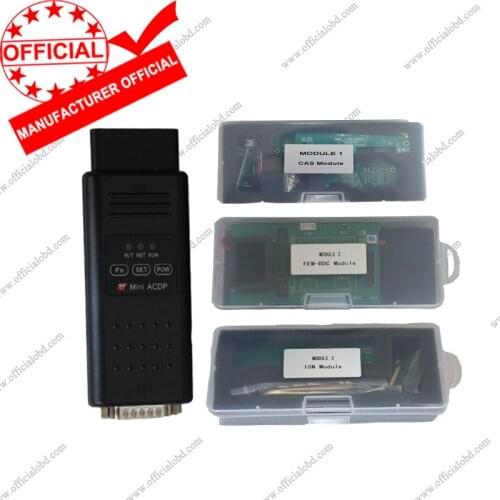 Yanhua ACDP BMW Package For CAS1-CAS4+/FEM/BDC Add a key /do all key lost/Mileage Correction programmer no solder