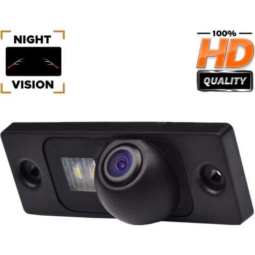 Rear Reversing Backup Camera Rearview Night Vision Waterproof for VW Passat B5 B6 3C 3B caddy Golf Sharan Skoda Superb Polo