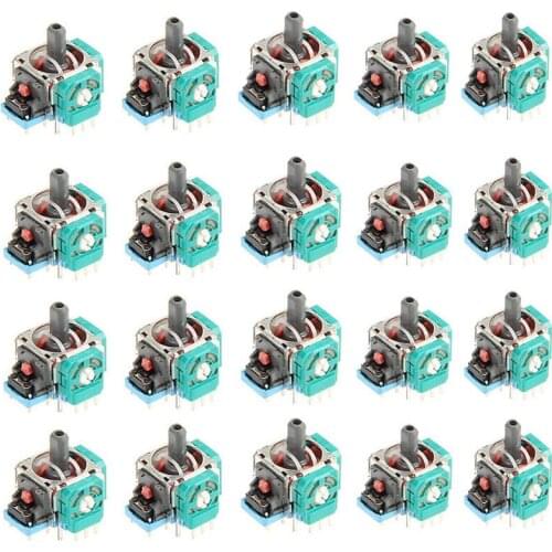 100 Sets PS4 3D Analog Joystick Rocker Sensor Module Potentiometer For Sony Playstation 4 PS4 Controller Accessories Repair Part