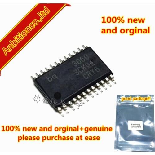 5pcs 100% new and orginal BQ3060PWR BQ3060 TSSOP24 SBS 1.1-COMPLIANT GAS GAUGE and PROTECTION with CEDV in stock