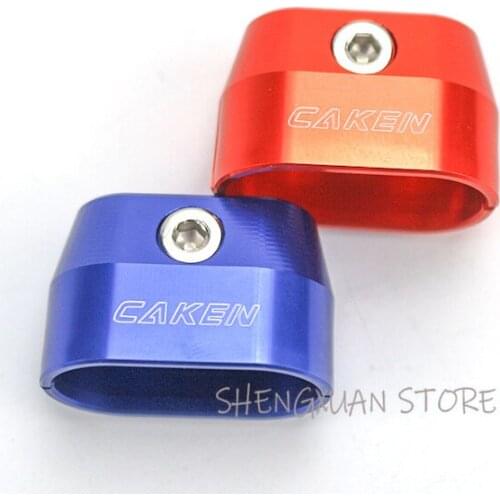 Free shipping CNC Billet Dual Cable Holder Clamp Throttle / Clutch / Brake / Wiring For KTM SX XC XC-W EXC 4 Stroke