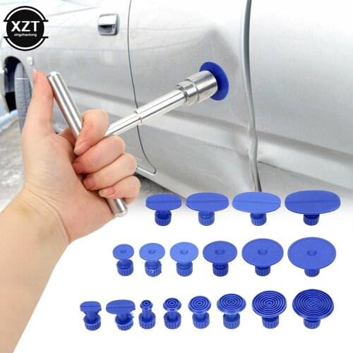 Metal Car Dent Repair Puller Plastic Gasket Sheet No Glue Universal Hail Pit Sagging Repair Kit Car Repair Tools