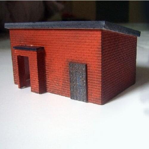 1:87 HO scale model house for train railroad scene unpainted HO-145