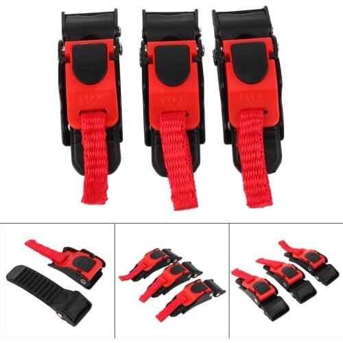 Motorcycle Helmet Plastic Pull Buckles 3 Pcs Motorcycle Helmet Speed Clip Quick Release Chin Strap Button Pull Buckle Bike