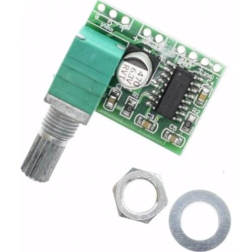 PAM8403 Mini 5V Digital Amplifier Board with Switch Potentiometer Can be USB Powered