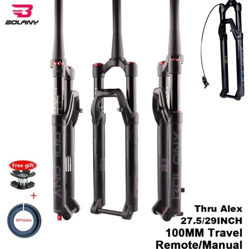 Bolany 27,5 29 Boost Gabel Steckachse Suspension 32 RL Quick Release Verjüngt Rebound Einstellung Berg Für Fahrrad Zubehör