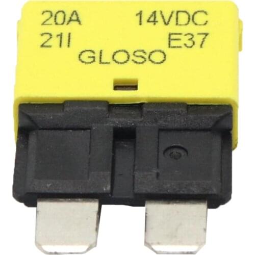 Fuse Circuit Breaker Automatic Reset Marine (Low Profile) 20A