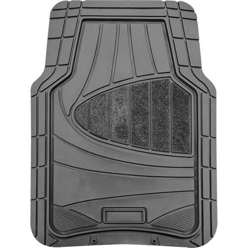 Promats Car Mat Set 3D Star Compatible with All Vehicle Black Gray Beige