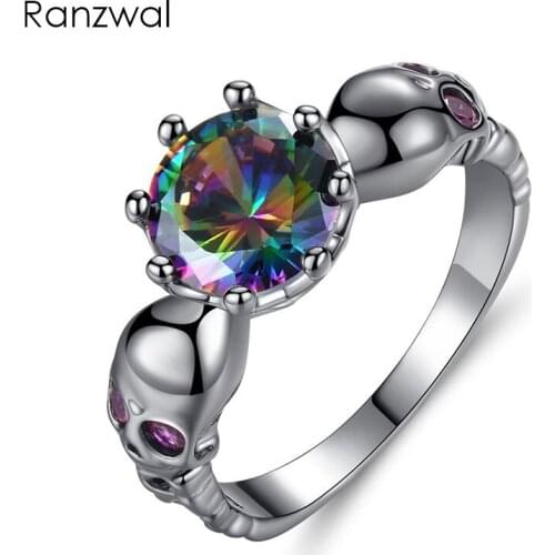 Ranzwal Rings With Crystals