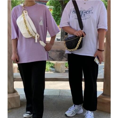 Luxury Womens Fanny Pack High Quality Waist Bag Thick Chain Shoulder Crossbody Chest Bag Female Belt Bag Designer Brand Handbag