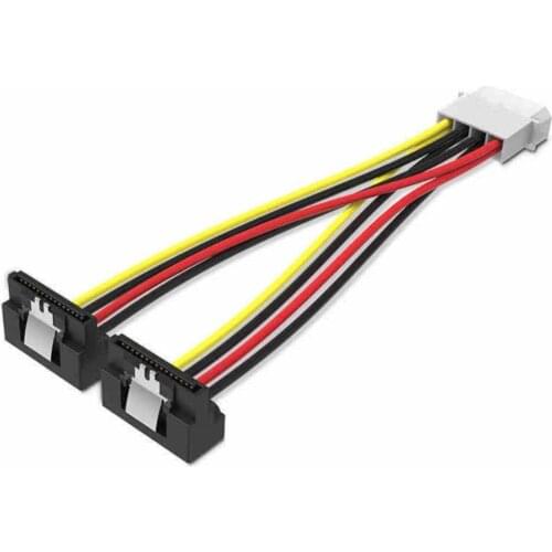 SATA 4 Pin Male to 15 Pin Female Adapter Cable Hard Drive Power Supply Cord Dropshipping