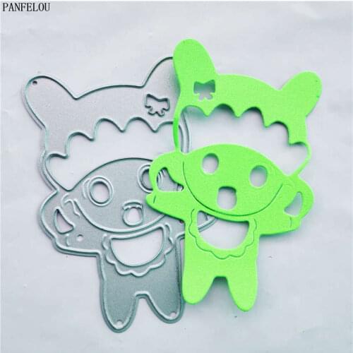 PANFELOU The pacifier baby paper die cutting dies metal craft Scrapbooking/DIY Easter wedding Embossing mould cards