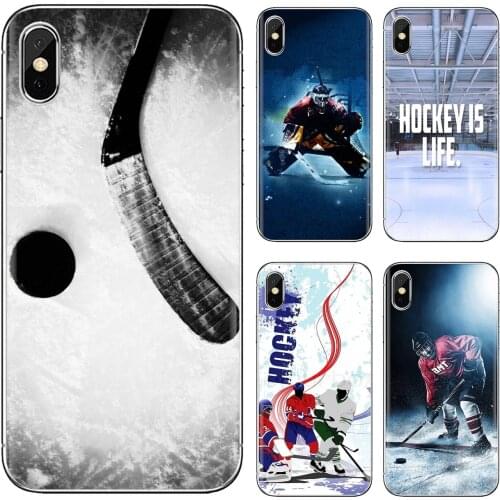 Love Sport Ice Hockey Team For Xiaomi mi Redmi Note 3 4 4X 5 6 7 8 8t 9 9s 9t 10 pro lite Vintage Silicone Phone Case