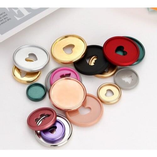 35mm 100PCS Notebook Ring Binder Book Binding Hole Planner Loose-leaf Mushroom Hole Discs Ring Binder Notebook Discs