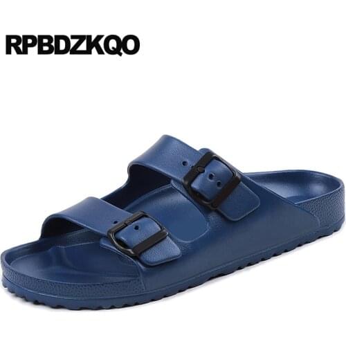 Waterproof Size 45 Slippers Slides Nice Large Blue Red Beach Summer Sandals Japanese Flip Flop Designer Shoes Men High Quality