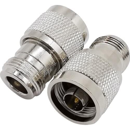 1Pcs N Male to N Type Female Jack Connector Straight RF Coax Coaxial Adapter N Type Plug Jack Connector