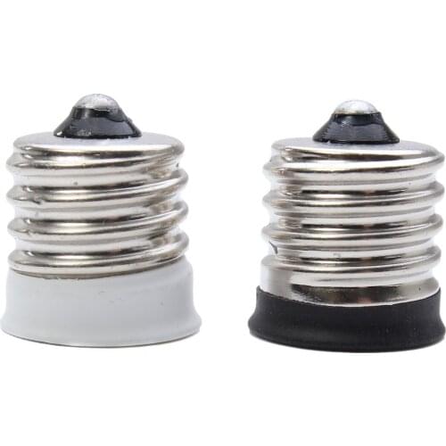 Jiguoor E17 to E12 Socket Holder LED Lamp Bulb Base Converter Adapter 220-230V