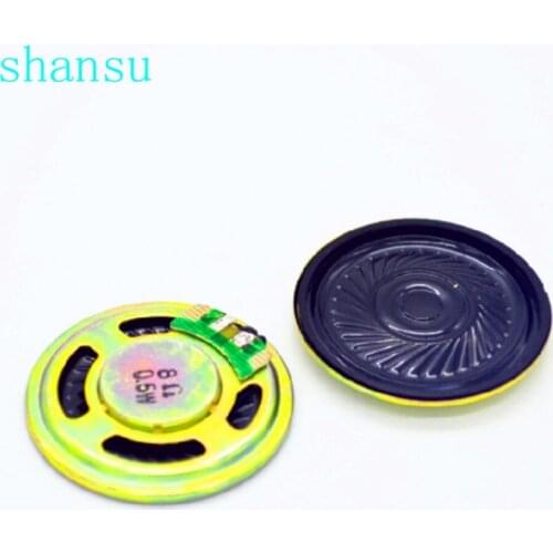 Free shipping 2w 8R The speaker 8 ohm Diameter 20mm 23mm 28mm 30mm 36mm 40mm 50mm 57mm 2cm 2.3cm 2.8cm 3cm 3.6cm 4cm 5cm 5.7