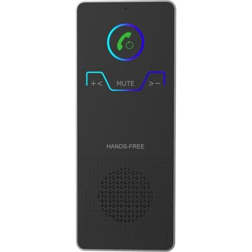 Wireless Bluetooth Multi Hands-free Speakerphone Speaker Kit Car Sun Visor