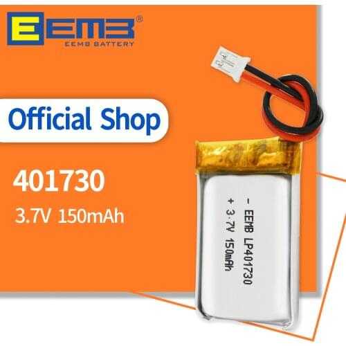 EEMB 401730 3.7V Lipo Battery 150mAh Lithium Polymer Rechargeable Battery for Smart Phone MP3 MP4 Power Bank