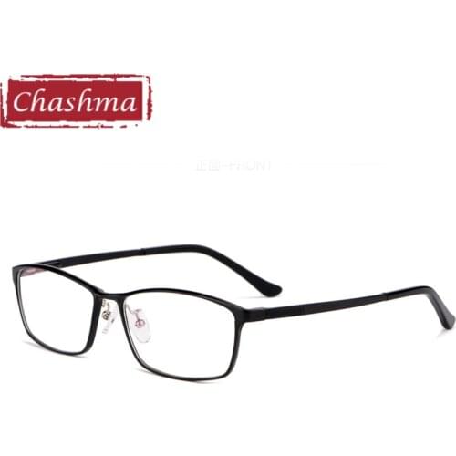 Chashma Men Prescription Glasses Men Full Frame Myopia Optical Graduate Lenses Glasses