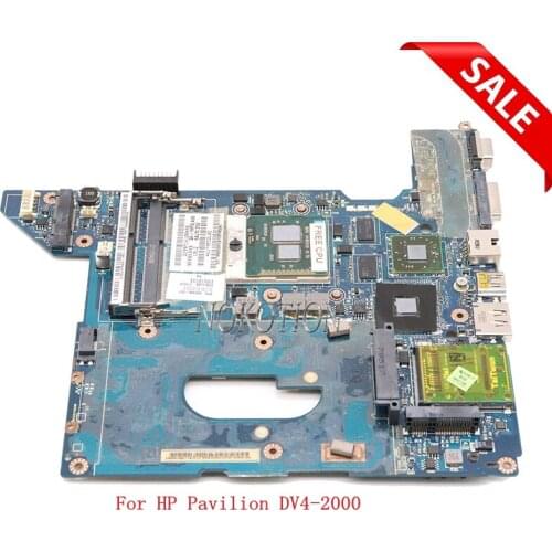 Nokotion NAL70 LA-4107P For HP Pavilion DV4-2000 590349-001 Laptop motherboard HD4500 HM55 DDR3