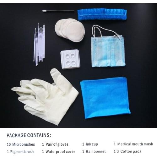 Microblading Disposable Sterile Kits Set Eyebrow Tattoo Tools Permanent Makeup Supplies