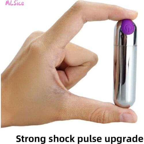 Rechargeable Mini Bullet Vibrator G Spot Stimulator Clitoral Sex Toys for Women Beginners USB Charge 10 Speed Strong Vibration