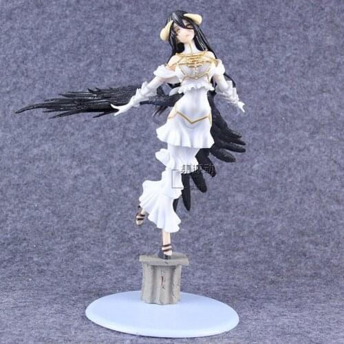 Anime overlord Albedo Anime Anime Action Figure Albedo Ainz Ooal Gown Figure PVC Doll Model Anime Lover Collection Children Gift
