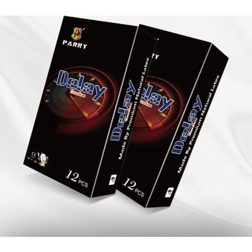 PARRY CONDOMS 24PCS Super Lubricated Condom Men Add Herbal Delay Agent To More Long-Lasting And Skin Friendly