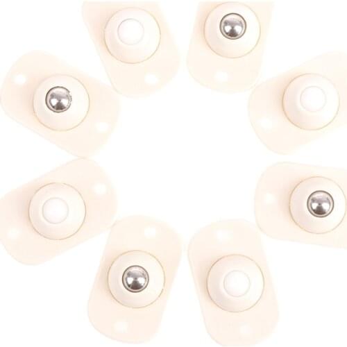 4pcs Storage Box Pulley Self-adhesive Wheels Swivel Casters Furniture Wheel Universal Directional Roller New