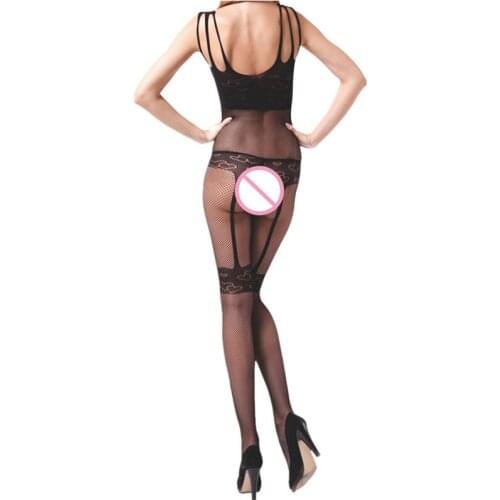 Sexy Lingerie Sexy Fishnet socks Sex Costumes Sexy Underwear Intimates Kimono Sex products Open Crotch Women Teddies