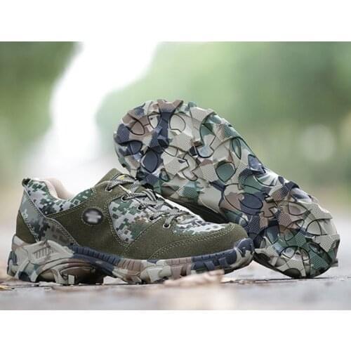 Tactical Hunting Shoes Camouflage Military Hiking Shoes Adult Botas Tacticas Mens Autumn Army Combat Shoes SWAT Training Boots