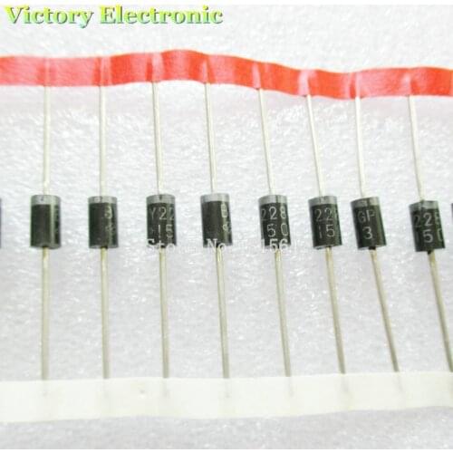 20PCS/Lot BY228 Rectifier Diode Fast Recovery Rectifier Diode The New Wholesale Electronic