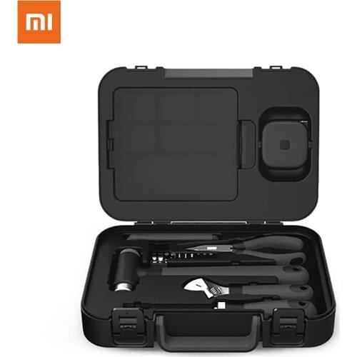 Xiaomi MIIIW Tool Storage Box General Household Hand Tool Kit with Plastic Storage Case Screwdriver Wrench Nose Pliers Hammer