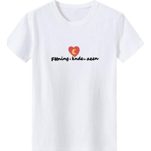 Fttning Knde Seen T Shirt Women Women Short Sleeve Hipster Graphic Tee O-neck Loose Top Female Clothes Simple Wild T Shirt Women