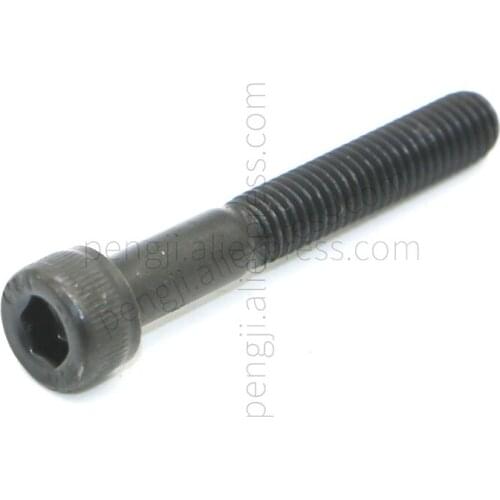 100PCS M5 - 0.8 x 35mm Socket Head Cap Screws Metric, Allen Socket Drive, 12.9 Grade Alloy Steel, DIN 912, Black Oxide Finish