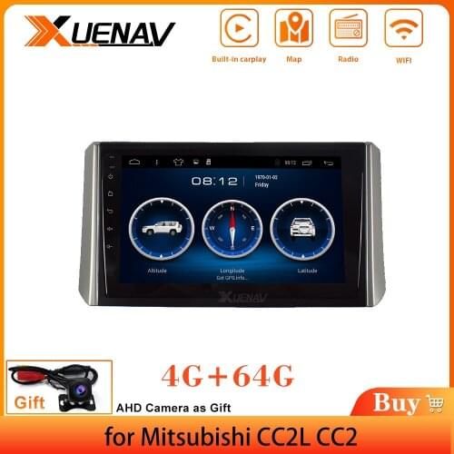 Car stereo multimedia player for Mitsubishi CC2L CC2 Plus with Car GPS Radio with video player Android Autoradio Multimedia