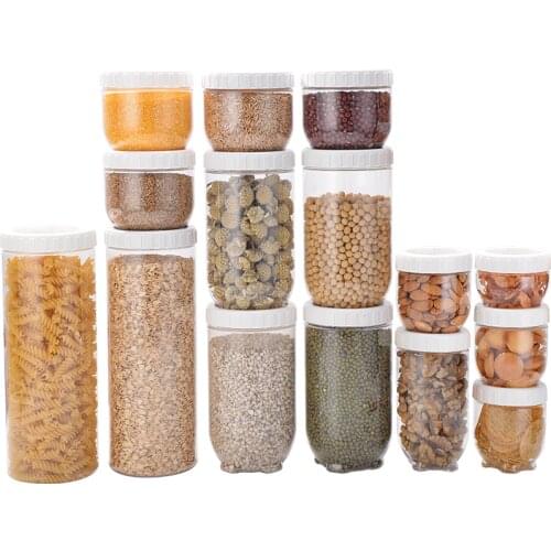 Storage Jar Grain Milk Powder Jar Food Jar Storage Box Kitchen Plastic Jar Storage Box Milk Powder Box