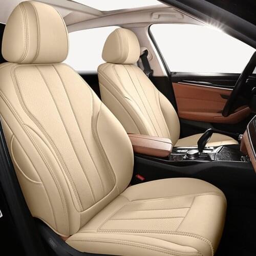 Genuine Leather Car seat covers For volvo xc90 s60 v40 c30 s80 s40 v50 v60 v70 xc40 V90 accessories