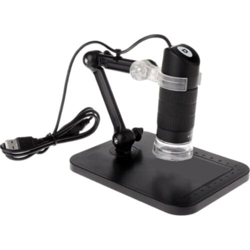 Magnification 1000X USB Digital Electronic Microscope LED Illuminated Zoom Microscopio 360 Degree Rotating Industrial Magnifier