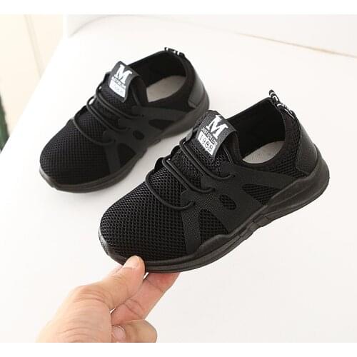 Autumn Children Sneakers Soft Kids Sports Shoes New Spring Boys Girls Mesh Shoes Cute Baby Toddler Casual Shoes 2021 Fashion