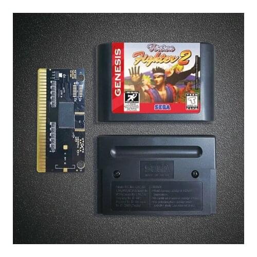 Virtua Fighter 2 - 16 Bit MD Game Card for Sega Megadrive Genesis Video Game Console Cartridge